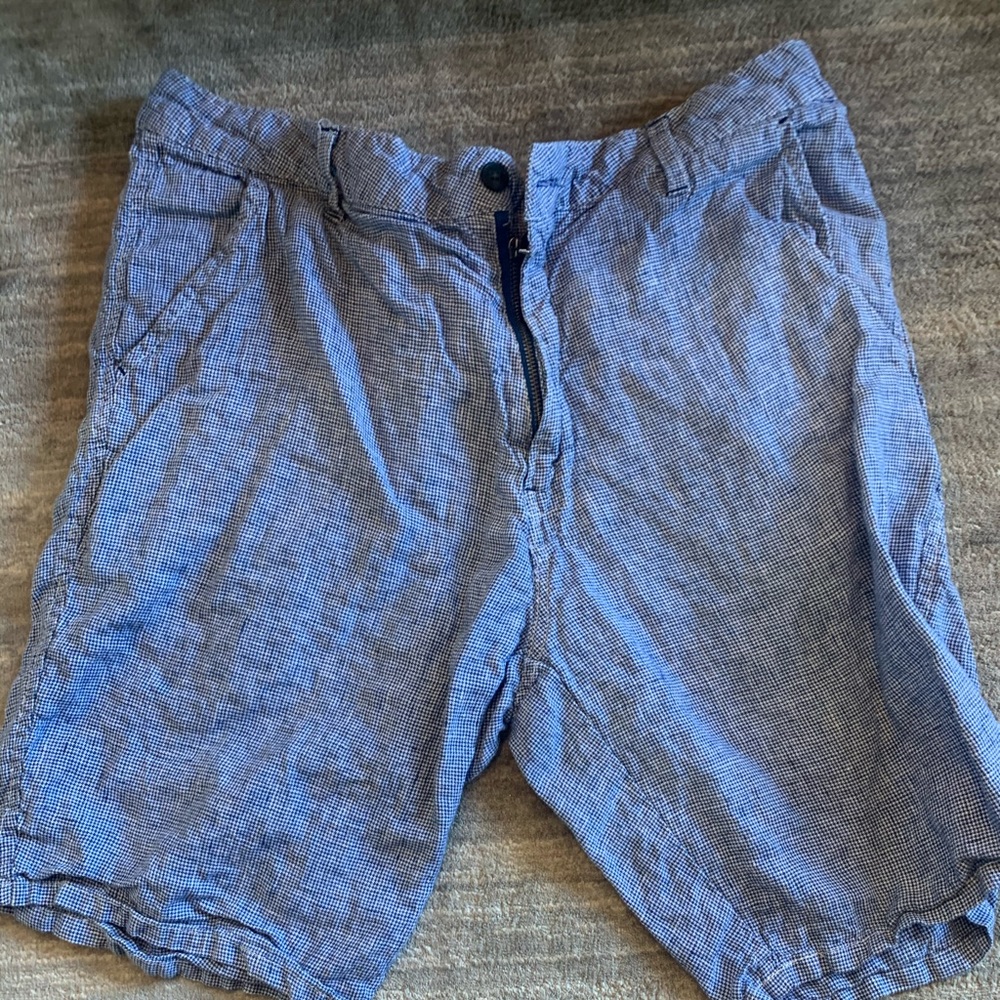 Nordstrom rack blue and white short size 34